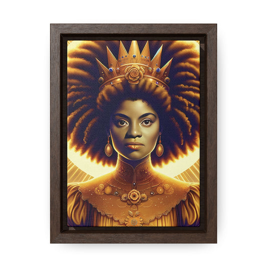 Young Ida B. Wells Afrofuturism Portrait