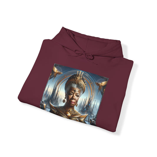 Maya Angelou Afrofuturism Hoodie