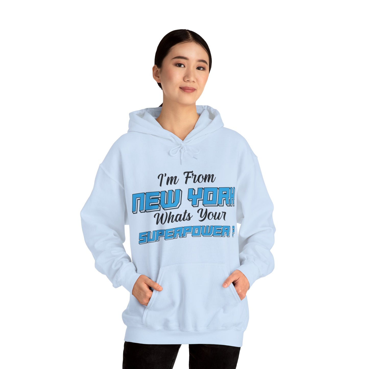 Sarcastic NY Superpowers Hoodie