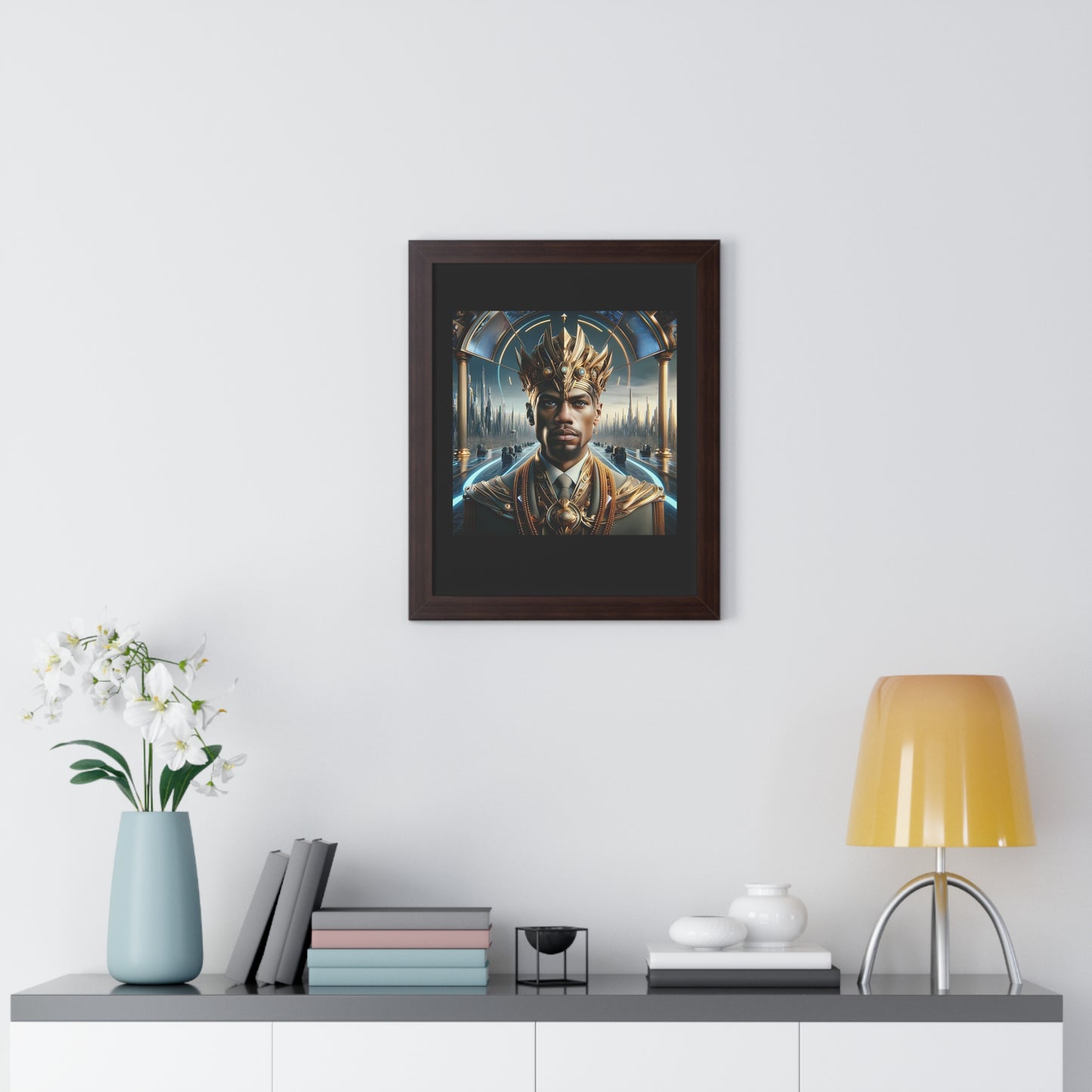 Afrofuturism Frame Portrait | Afrofuturism Frame Art | Kugichagulia