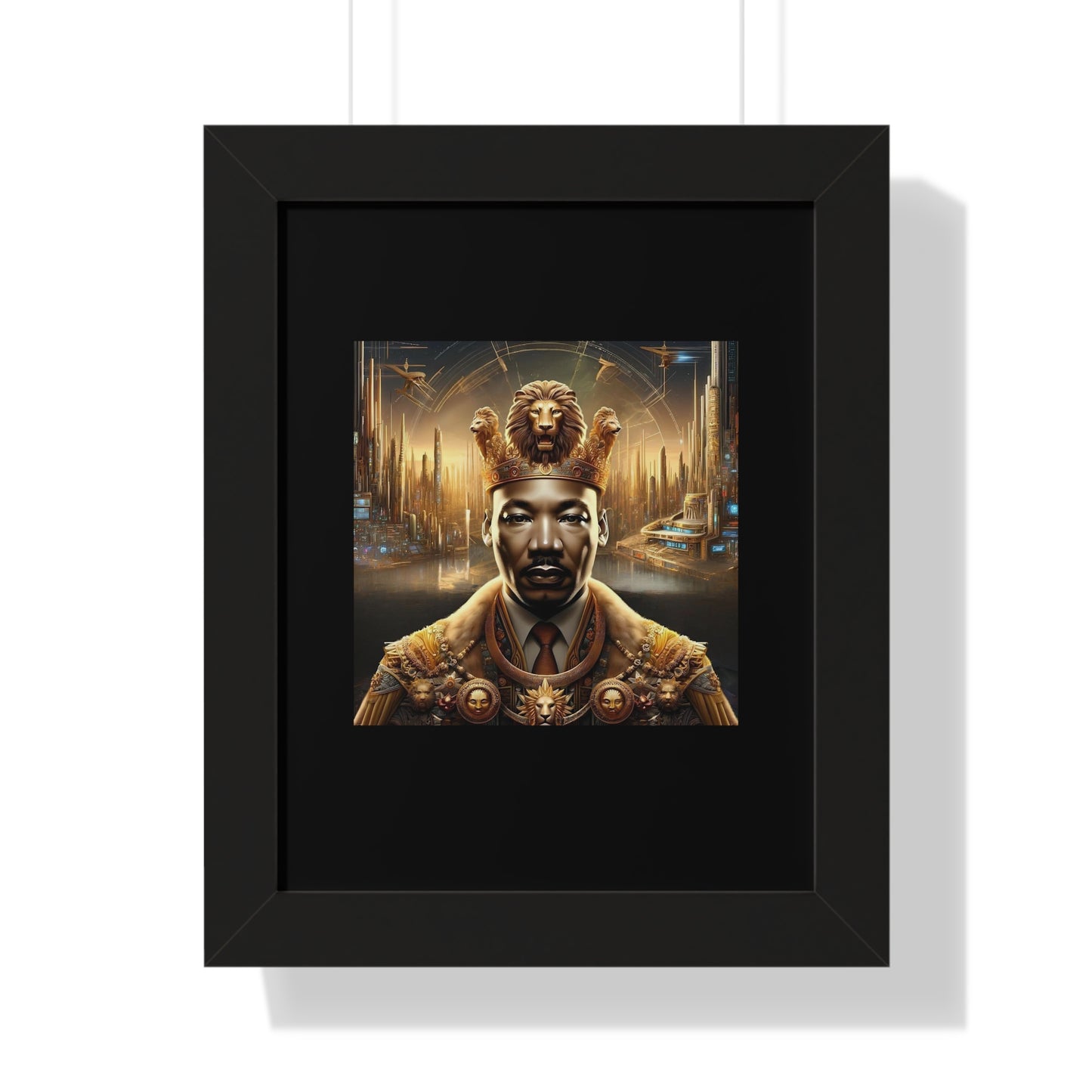 Dr. MLK Afrofuturism Portrait