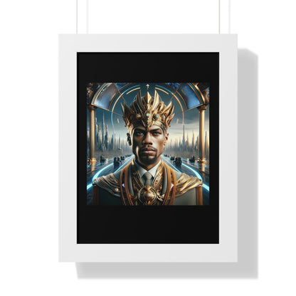 Afrofuturism Frame Portrait | Afrofuturism Frame Art | Kugichagulia