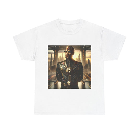 Malcolm X Afrofuturism Tee