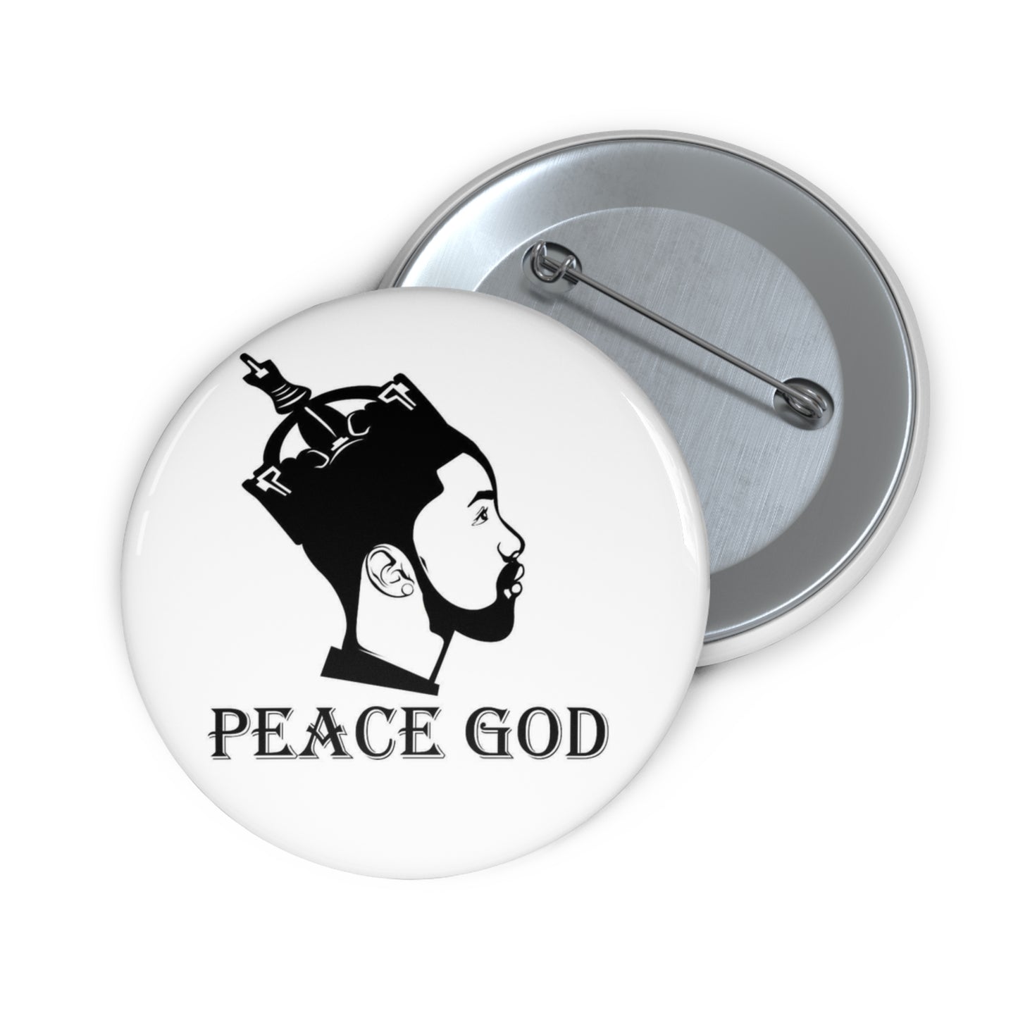 Peace God Button