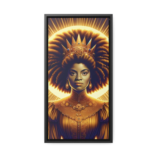 Young Ida B. Wells Afrofuturism Portrait