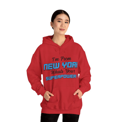 Sarcastic NY Superpowers Hoodie