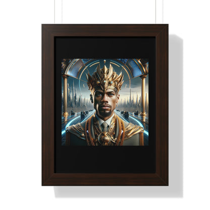 Afrofuturism Frame Portrait | Afrofuturism Frame Art | Kugichagulia