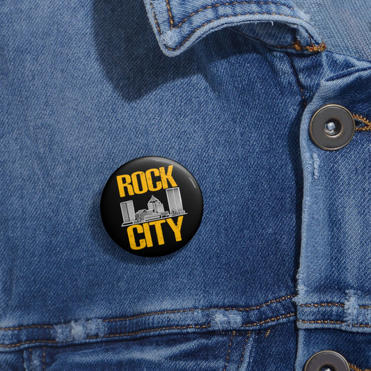 Stylish Badge Button | Rock City Badge Button | Kugichagulia