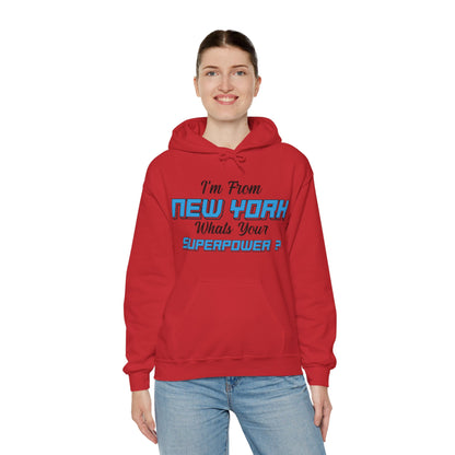 Sarcastic NY Superpowers Hoodie