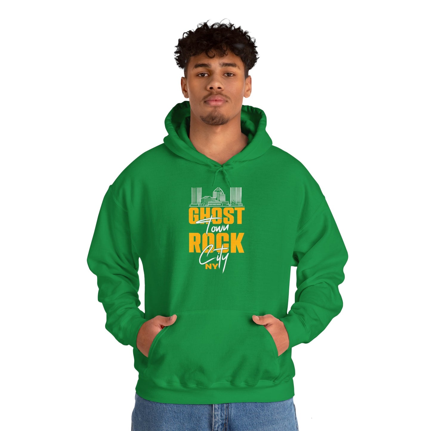 Ghost Town-Rock, NY Hoodie