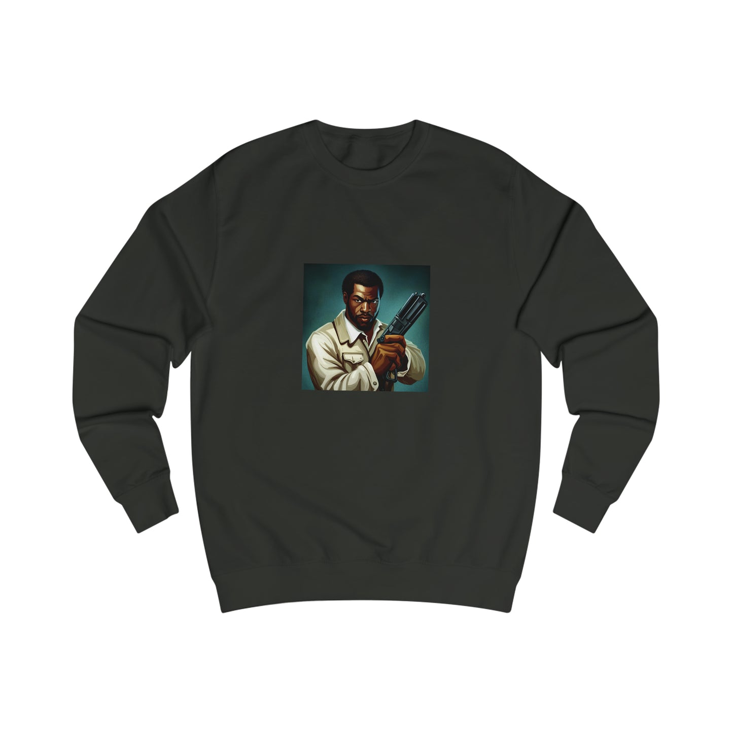 Black Action Hero Sweatshirt