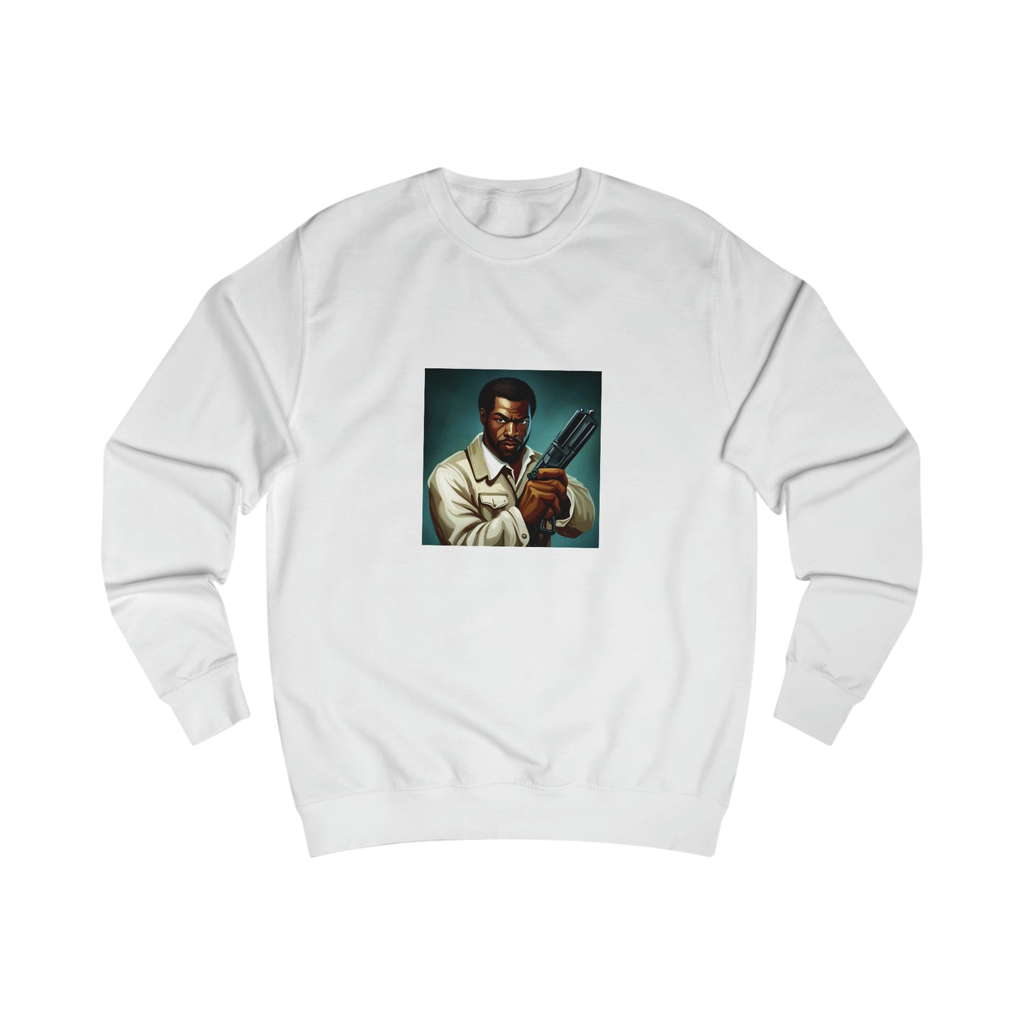 Black Action Hero Sweatshirt