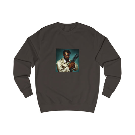 Black Action Hero Sweatshirt