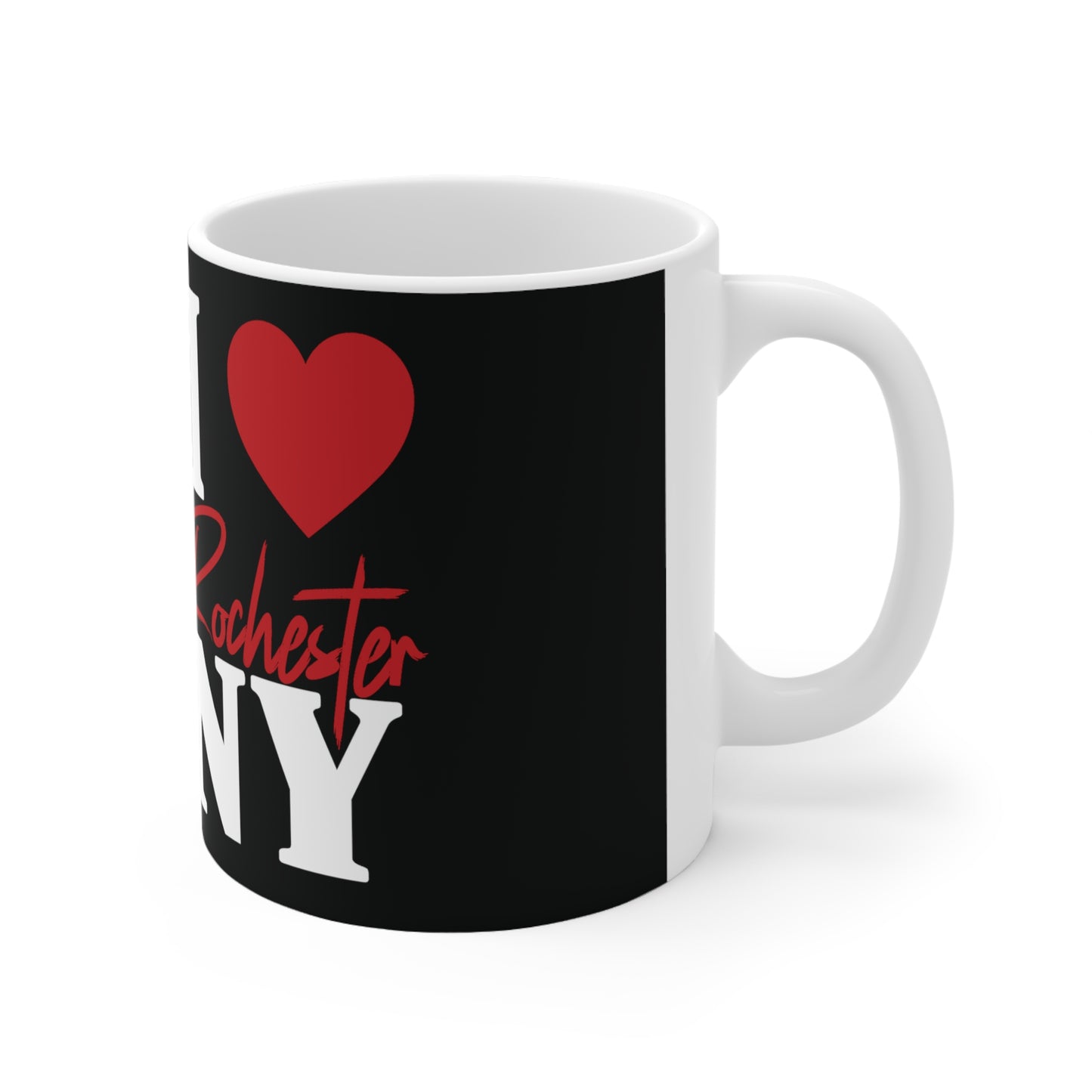 I Love Rochester, Ceramic Mug 11oz