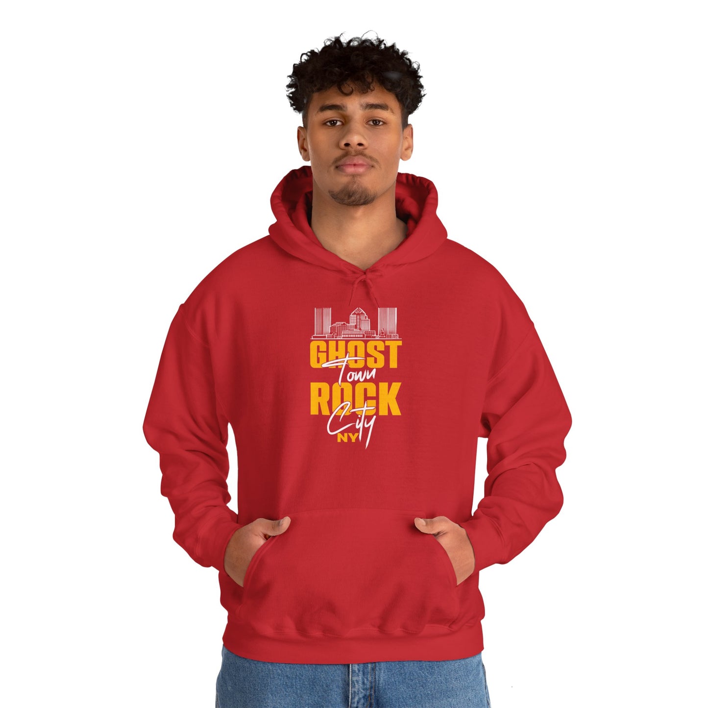 Ghost Town-Rock, NY Hoodie