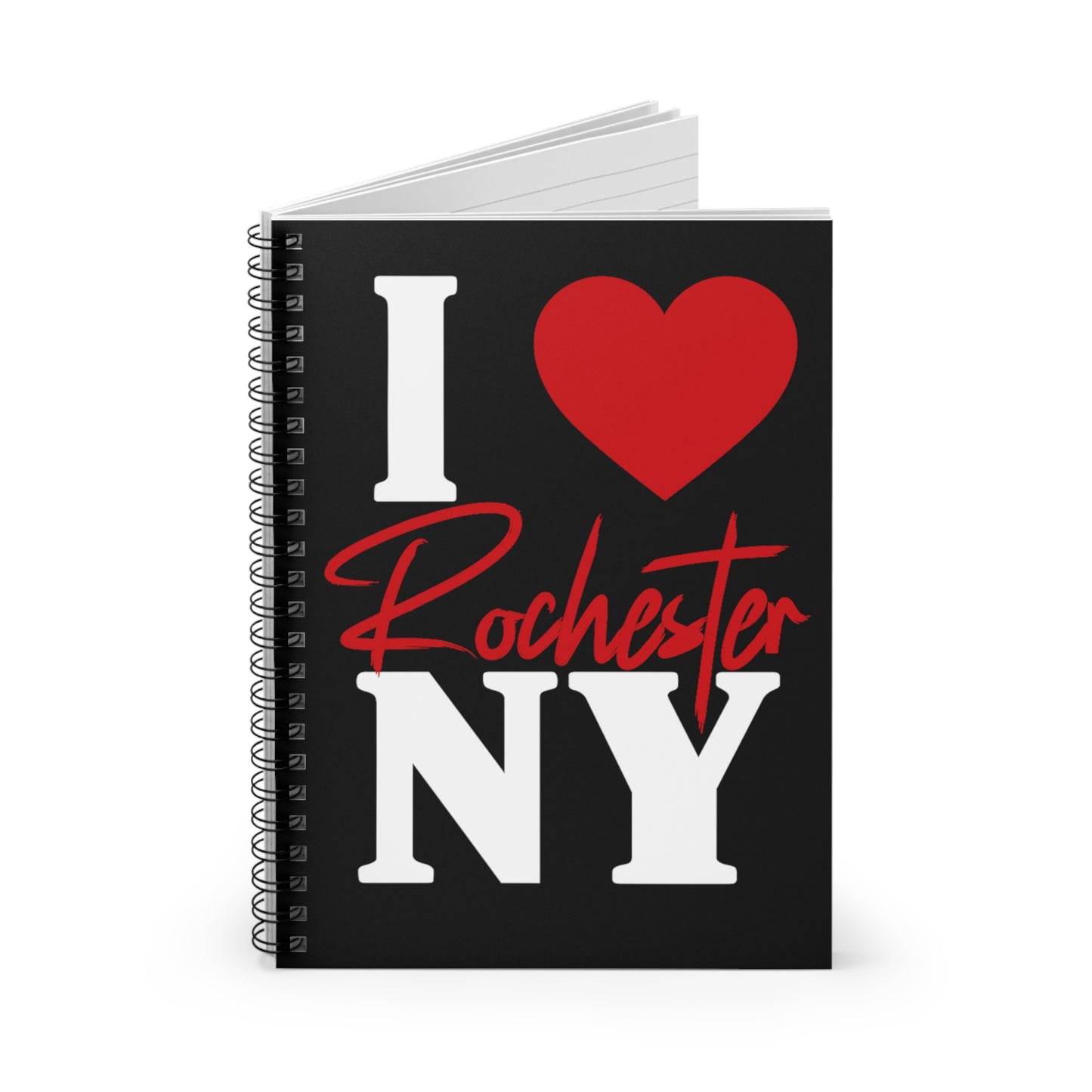 I Love Rochester Spiral Notebook