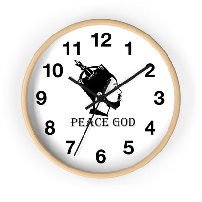 Peace God Wall Clock