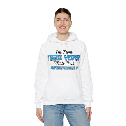 Sarcastic NY Superpowers Hoodie