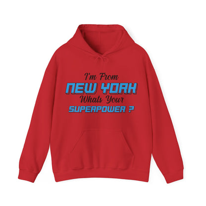 Sarcastic NY Superpowers Hoodie