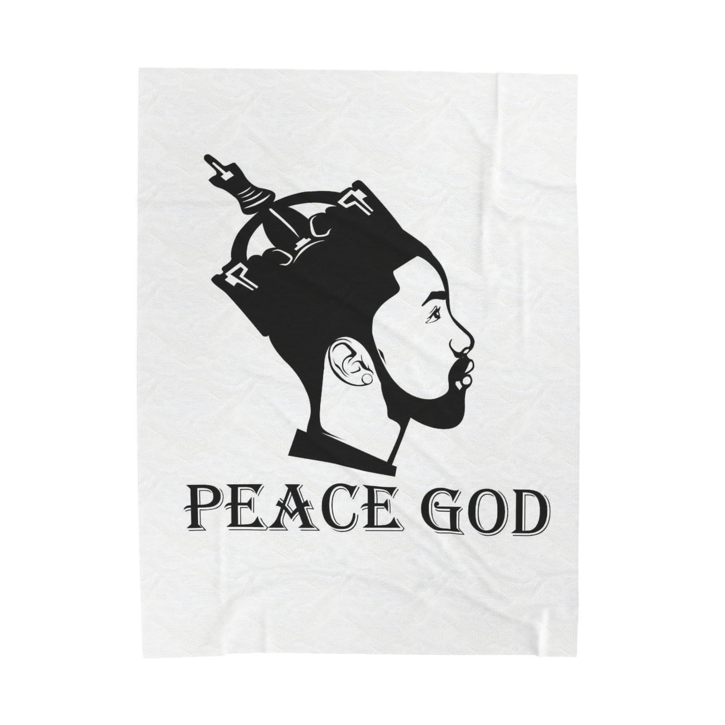 Peace God Plush Blanket