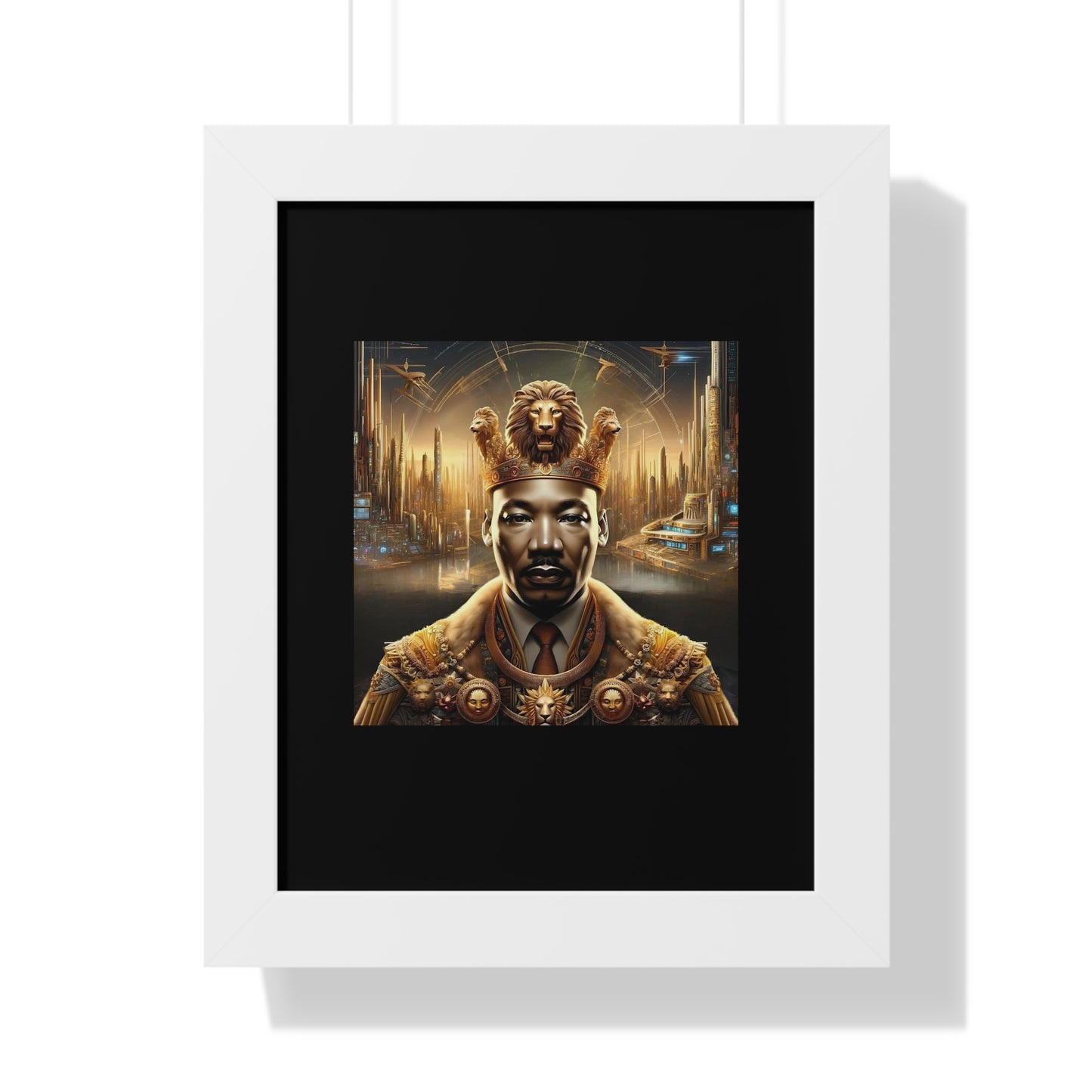 Dr. MLK Afrofuturism Portrait