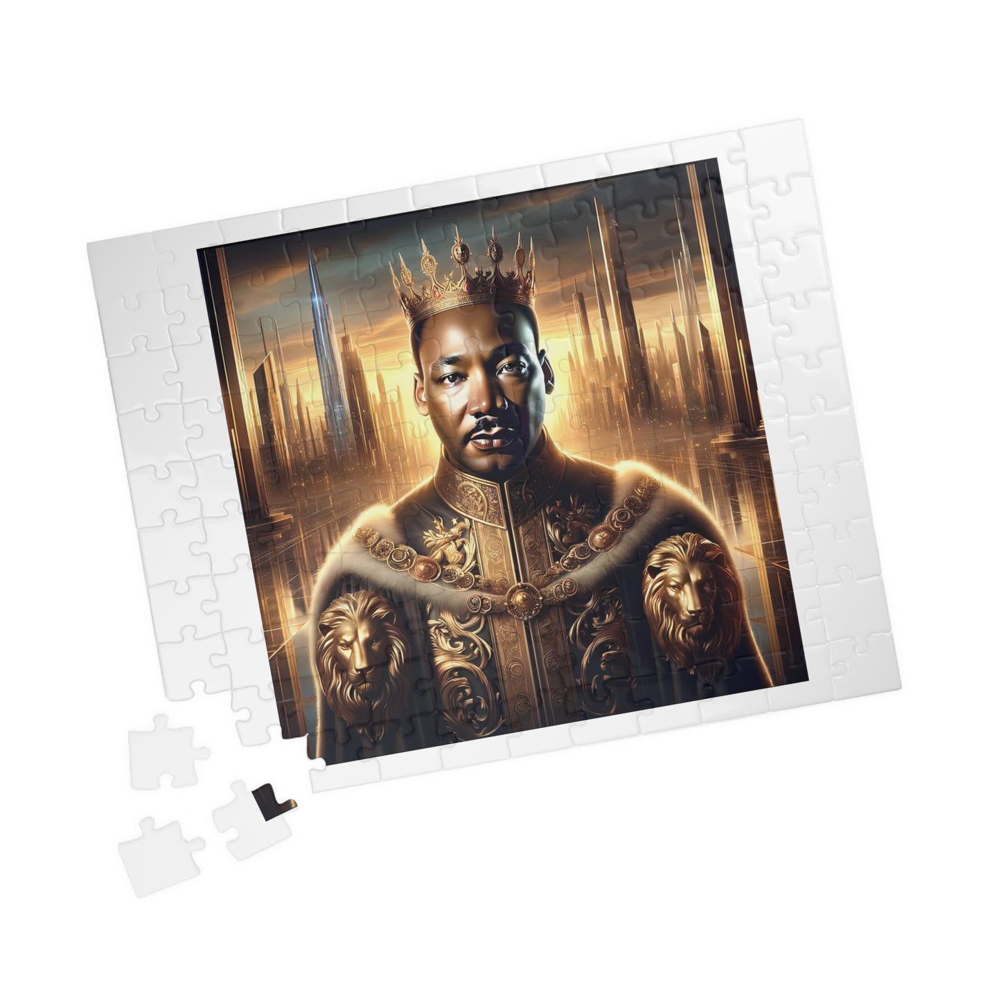 Dr. MLK Afrofuturism Puzzle (110, 252, 520, 1014-piece)