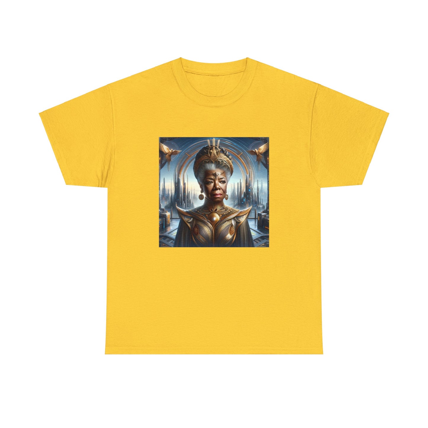 Maya Angelou Afrofuturism Tee