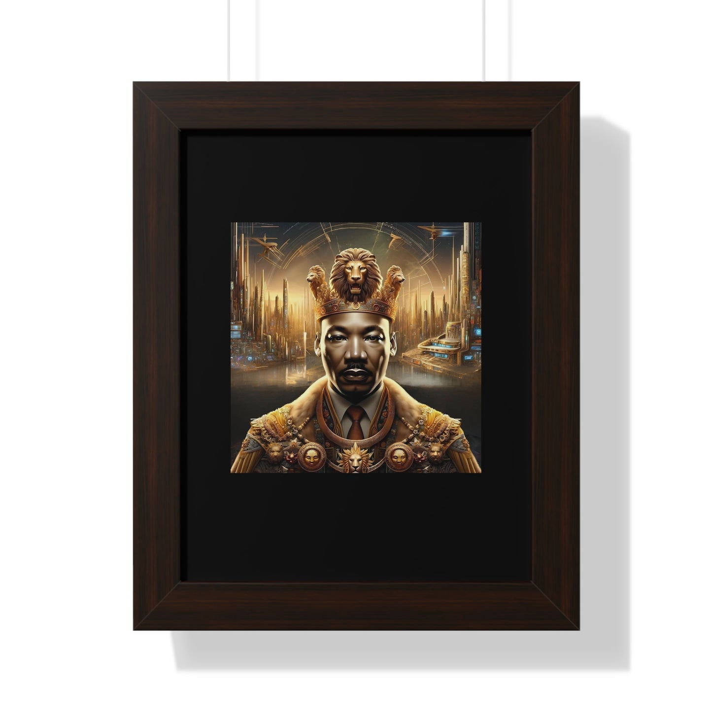 Dr. MLK Afrofuturism Portrait