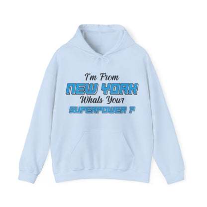 Sarcastic NY Superpowers Hoodie