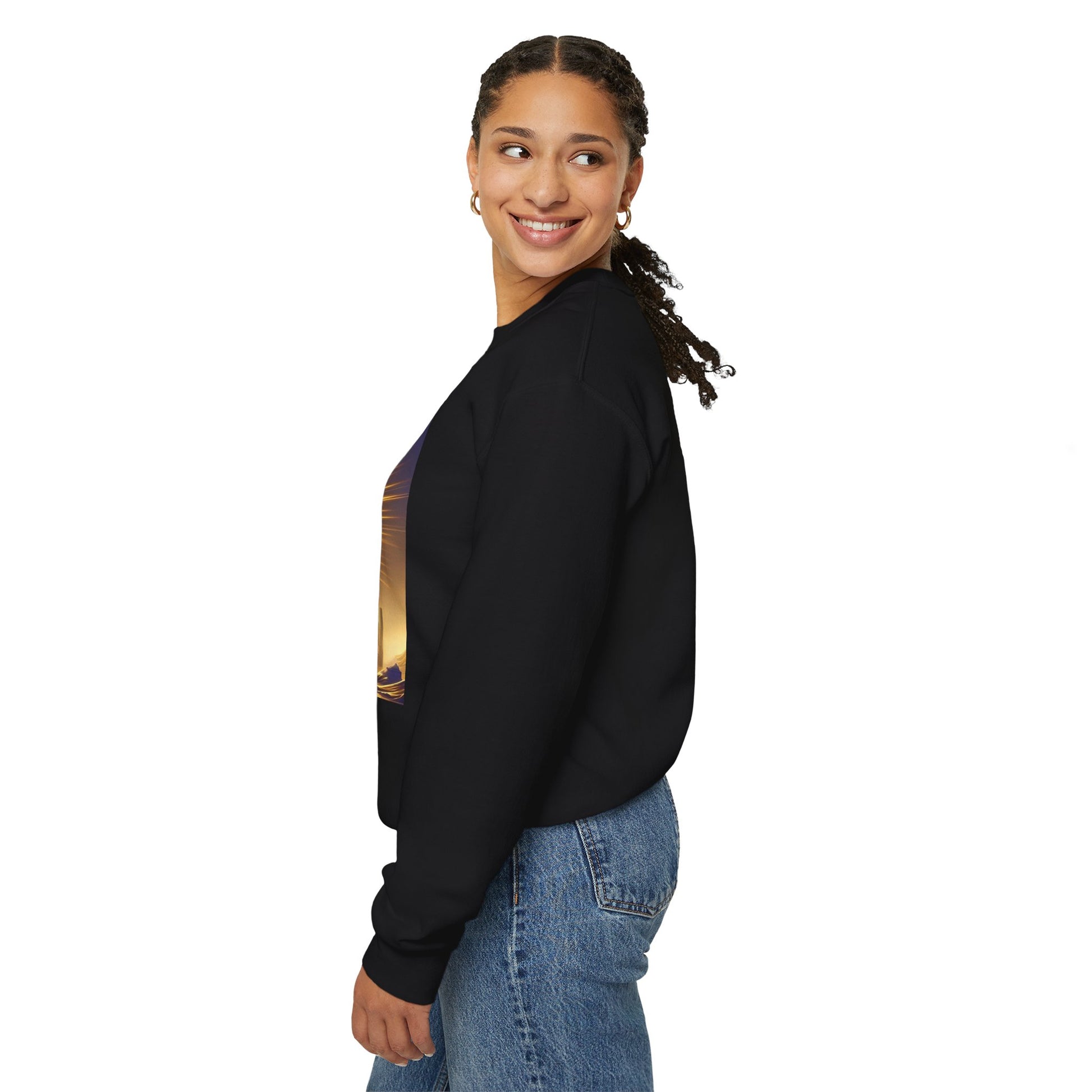 Unisex Printed Sweatshirt | Crew Neck Sweatshirt | Kugichagulia