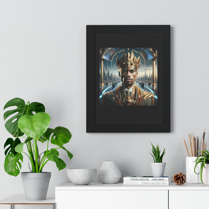 Afrofuturism Frame Portrait | Afrofuturism Frame Art | Kugichagulia