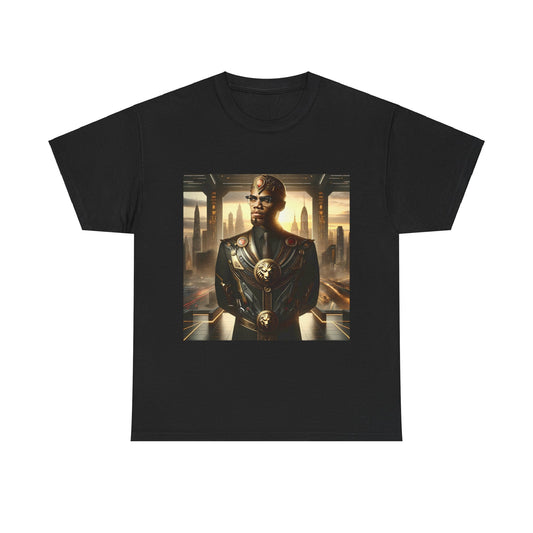 Malcolm X Afrofuturism Tee