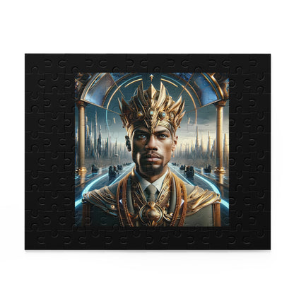 Malcolm X Afrofuturism Puzzle (120, 252, 500-Piece)