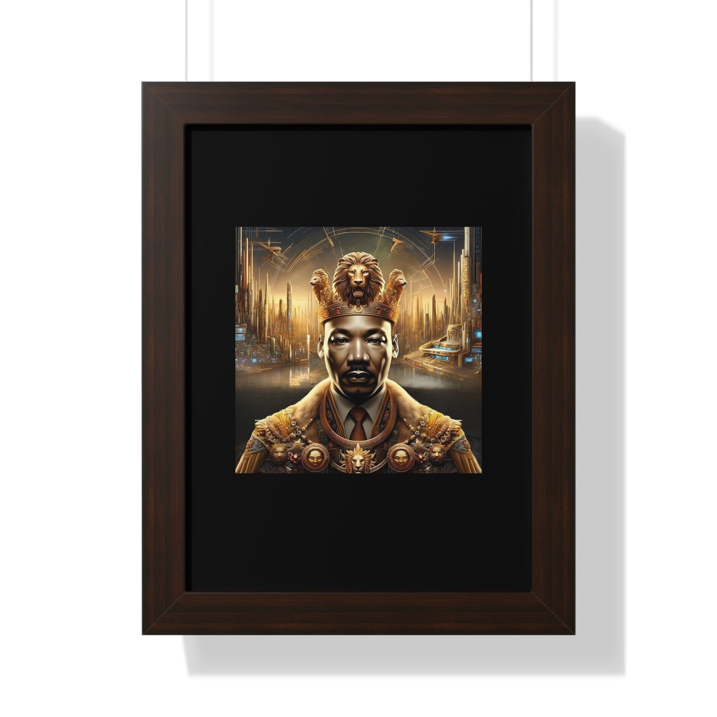 Dr. MLK Afrofuturism Portrait