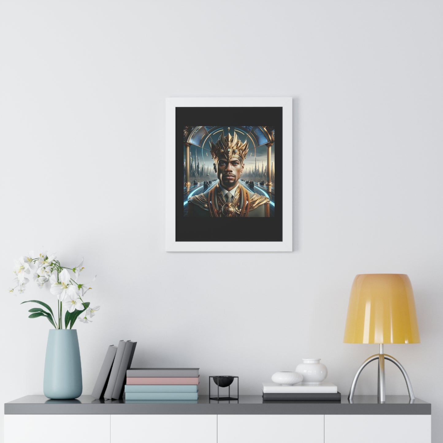 Afrofuturism Frame Portrait | Afrofuturism Frame Art | Kugichagulia