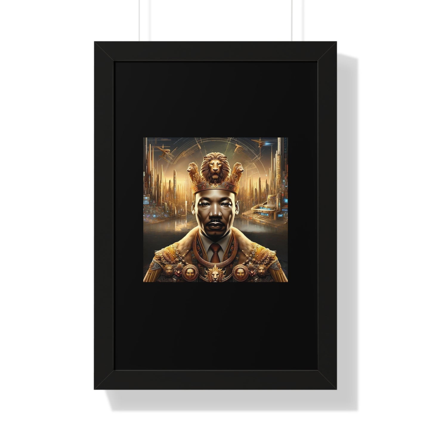 Dr. MLK Afrofuturism Portrait