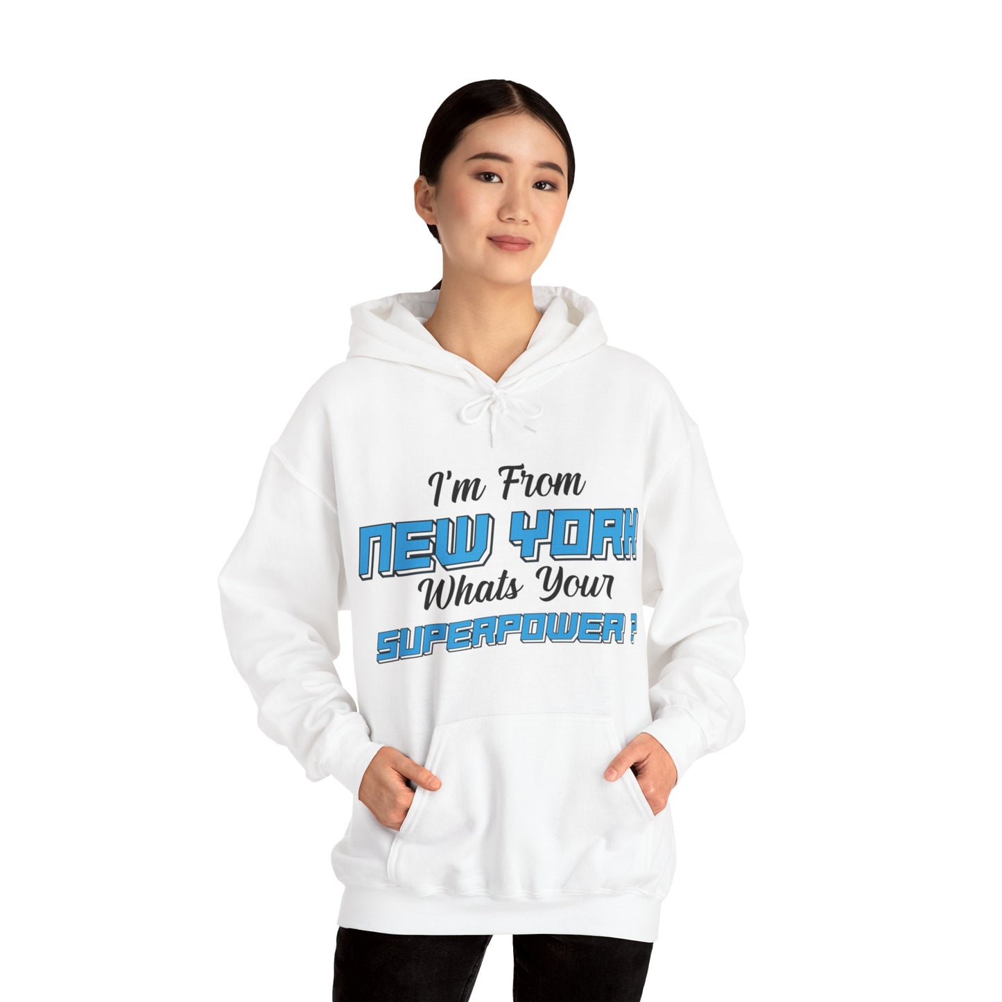 Sarcastic NY Superpowers Hoodie