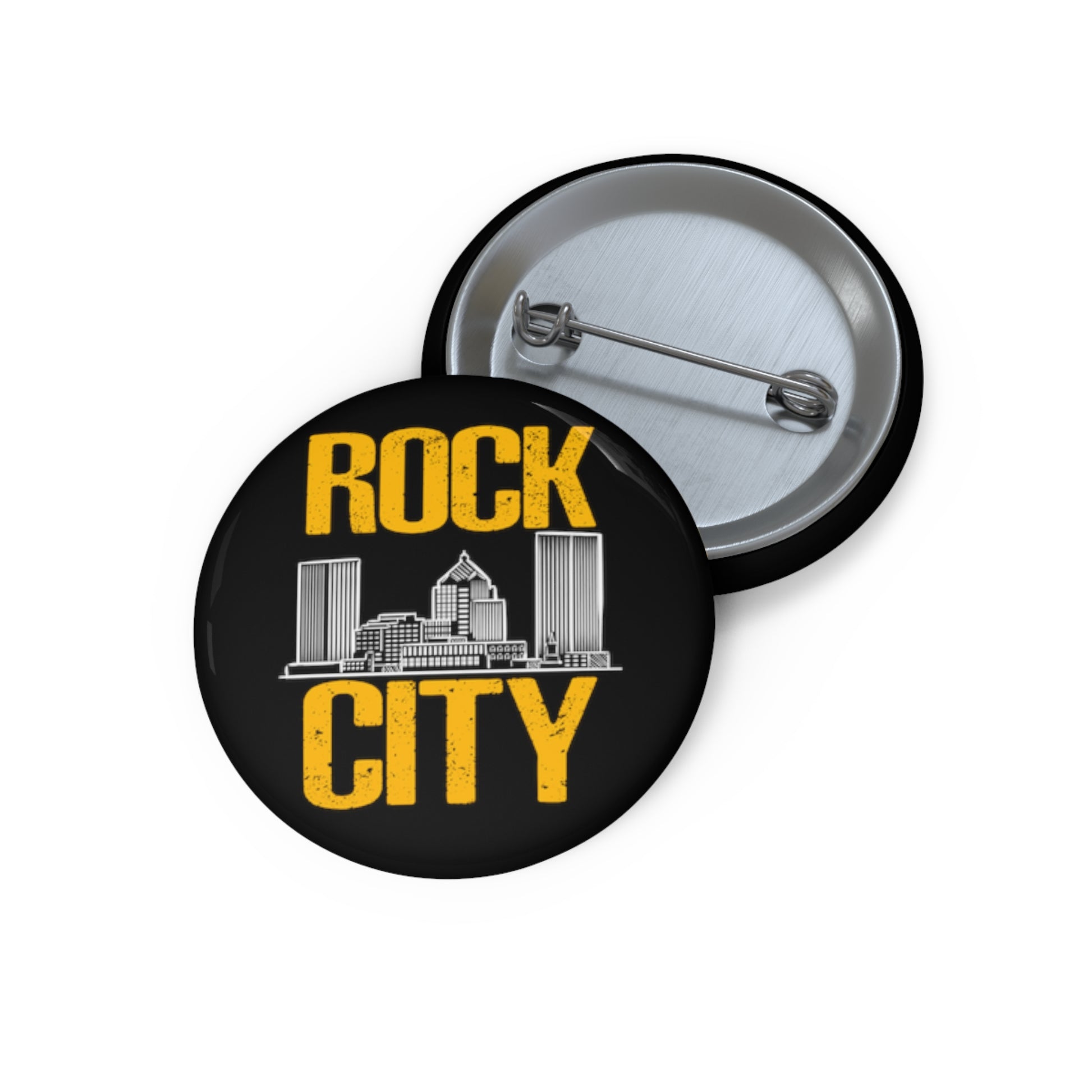 Stylish Badge Button | Rock City Badge Button | Kugichagulia