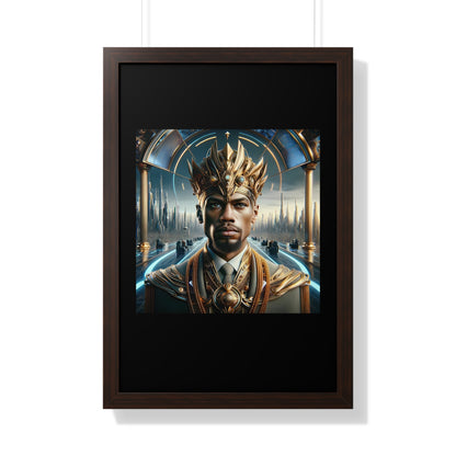 Afrofuturism Frame Portrait | Afrofuturism Frame Art | Kugichagulia