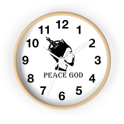 Peace God Wall Clock