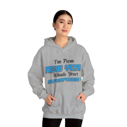 Sarcastic NY Superpowers Hoodie